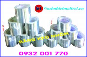 Băng keo bạc khổ  lớn 75mm - Băng keo nhôm bản rộng 75mm 