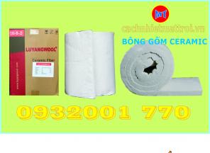 Bông sợi gốm cách nhiệt chống cháy - Ceramic Fiber 
