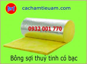 Bông sợi thuỷ tinh cách âm cách nhiệt - Glass wool 