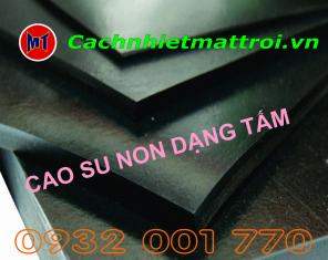 Cao su non cách âm chống rung dạng tấm - Rubber Sheet - D10 