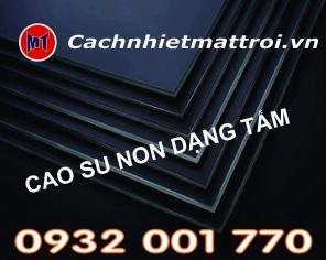 Cao su non cách âm chống rung dạng tấm - Rubber Sheet - D20 