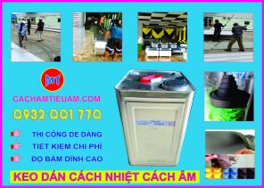 Keo dán vật liệu cách âm cách nhiệt - Keo dán công nghiệp 