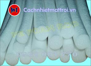 PE foam rod chèn khe đường kính 20mm - Ron mút xốp chèn khe co giãn phi 20mm 