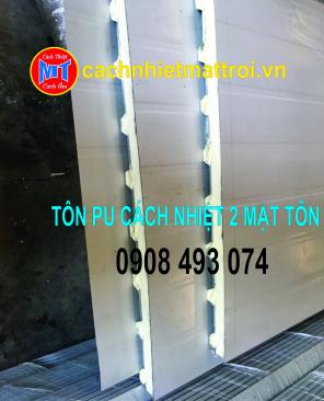 Tôn PU 3 lớp cách nhiệt cách âm 