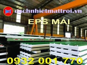 Tôn xốp cách âm cách nhiệt - EPS mái - Panel mái 
